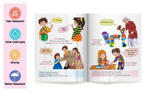 My First Book of Good Manners | My First Book (Can be Wiped Clean) - Image 3