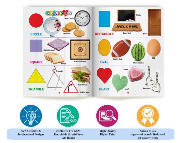 My First Book of Shapes | My First Book (Can be Wiped Clean) - Image 7