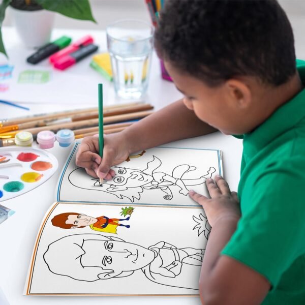 Colouring Book of Actors | Colouring Books For Children | Kids Colouring Book - Image 11