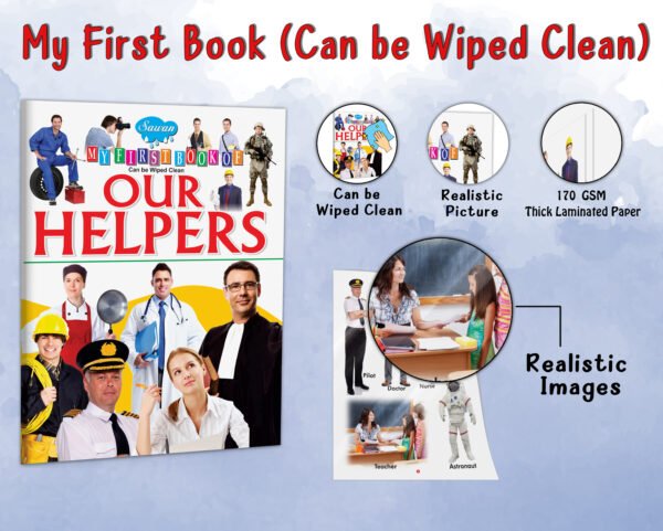 My First Book of Our Helpers | My First Book (Can be Wiped Clean) - Image 5