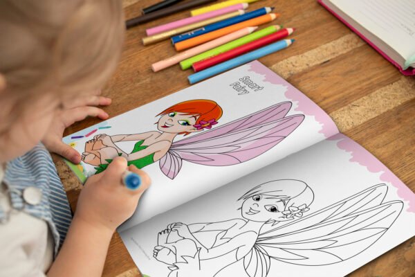 Super Jumbo Fairy Colouring Book | Super Jumbo Colouring Book - Image 5