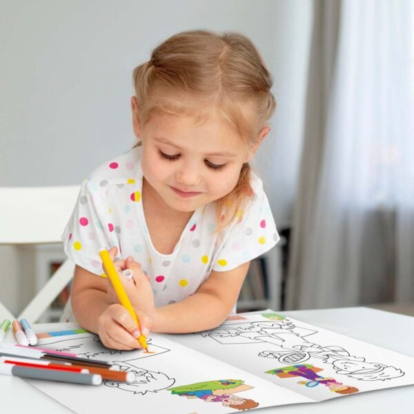 Colouring Book of Games & Sports | Colouring Boos For Children | Kids Colouring Book - Image 11