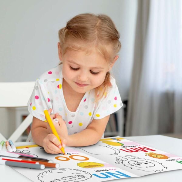 Alphabet Colouring Book | Colouring Books For Children | Kids Colouring Book - Image 10