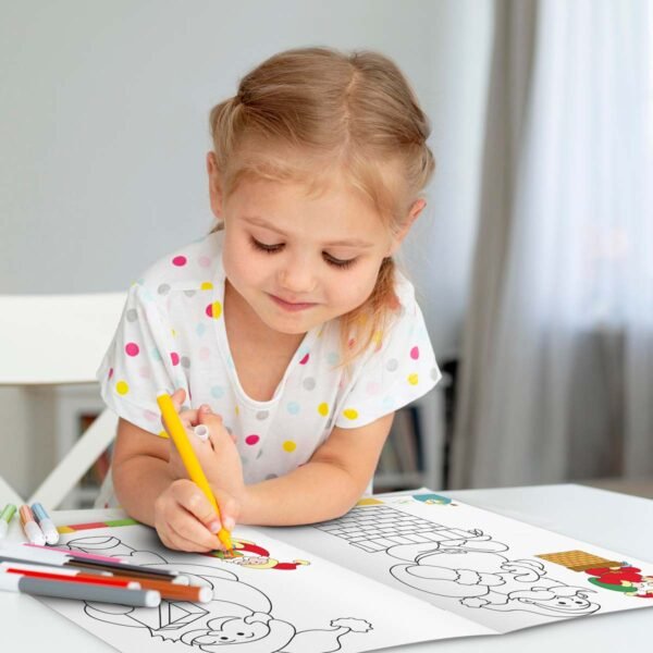 Colouring Book of Santa Claus | Colouring Books For Children | Kids Colouring Book - Image 10