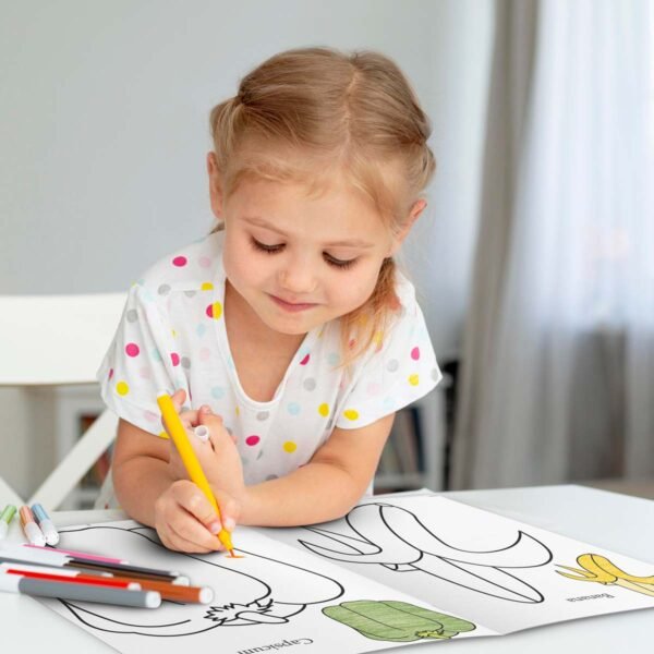 Fruits & Vegetables | '0' Level Colouring Books | Kids Colouring Books - Image 11