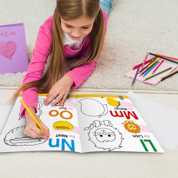 Alphabet Colouring Book | Colouring Books For Children | Kids Colouring Book - Image 9