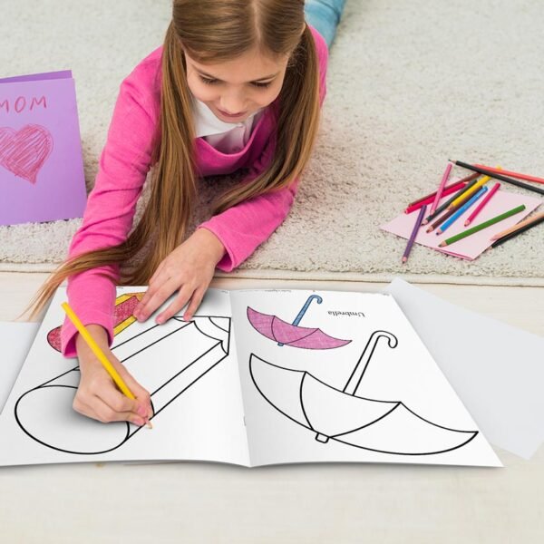 Shapes & Objects | '0' Level Colouring Books | Kids Colouring Books - Image 9