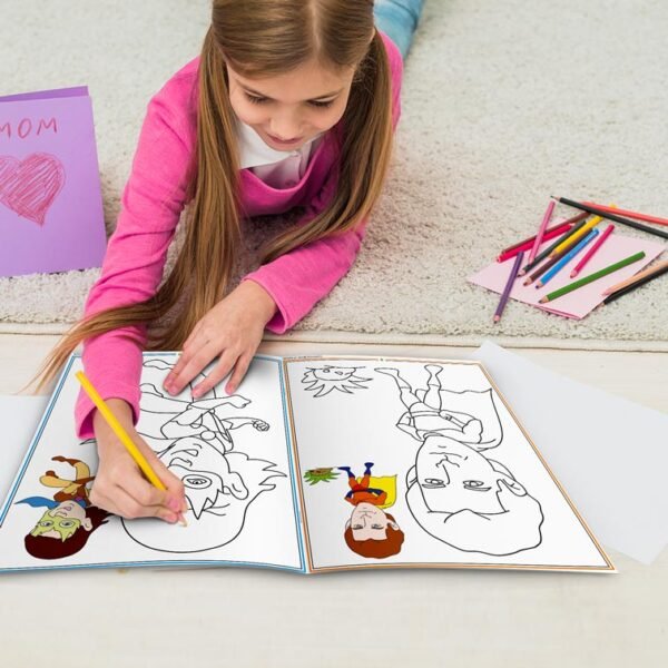 Colouring Book of Actors | Colouring Books For Children | Kids Colouring Book - Image 9
