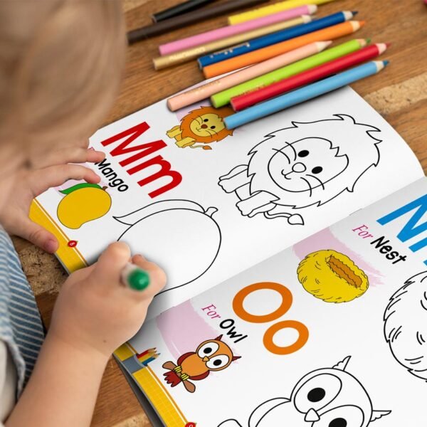 Alphabet Colouring Book | Colouring Books For Children | Kids Colouring Book - Image 7