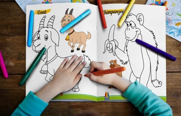 Animals Colouring Book | Colouring Books For Children | Kids Colouring Book - Image 11