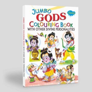 Jumbo Gods Colouring Book Hindu Gods Colouring Book for Kids Divine Figures Colouring Pages Gods Drawing and Colouring Book Indian Divine Personalities Art Book