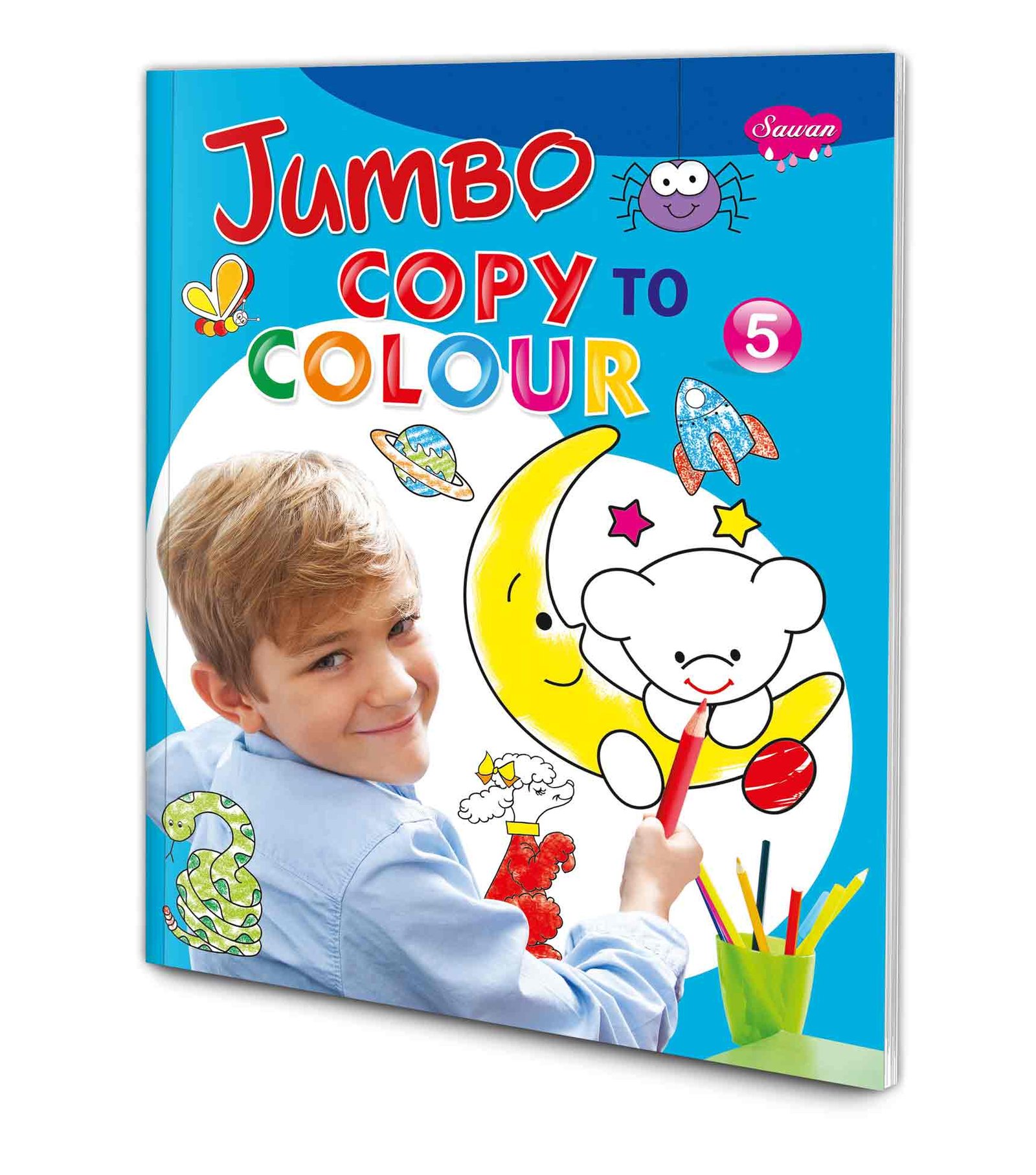 Copy to Colour Book for Kids Kids Copy Colour Book 5 Jumbo Drawing Book for Kids Creative Colouring Book for Kids