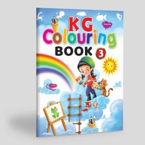 Kindergarten Colouring Book Easy Drawing Book for Children Kindergarten Colouring Activities KG Drawing and Colouring Book Creative Art Book for Kids