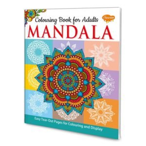 Adult Mandala Colouring Book Relaxing Mandala Colouring Book Mindful Mandala Colouring Book Adult Creative Colouring Book Artistic Mandala Colouring Book