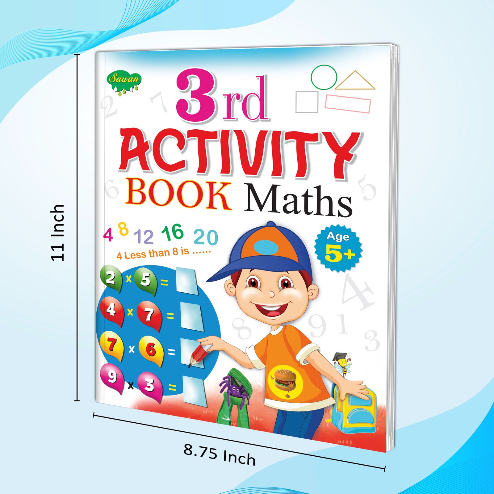 3rd Activity Book Maths (Age 5+) - Image 3