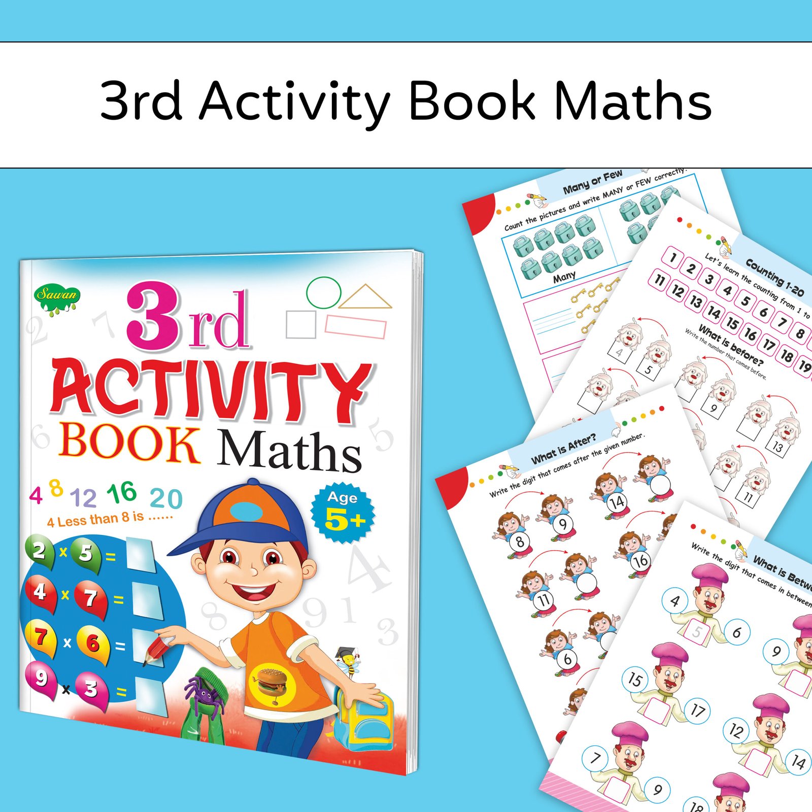 3rd Activity Book Maths (Age 5+) - Image 5