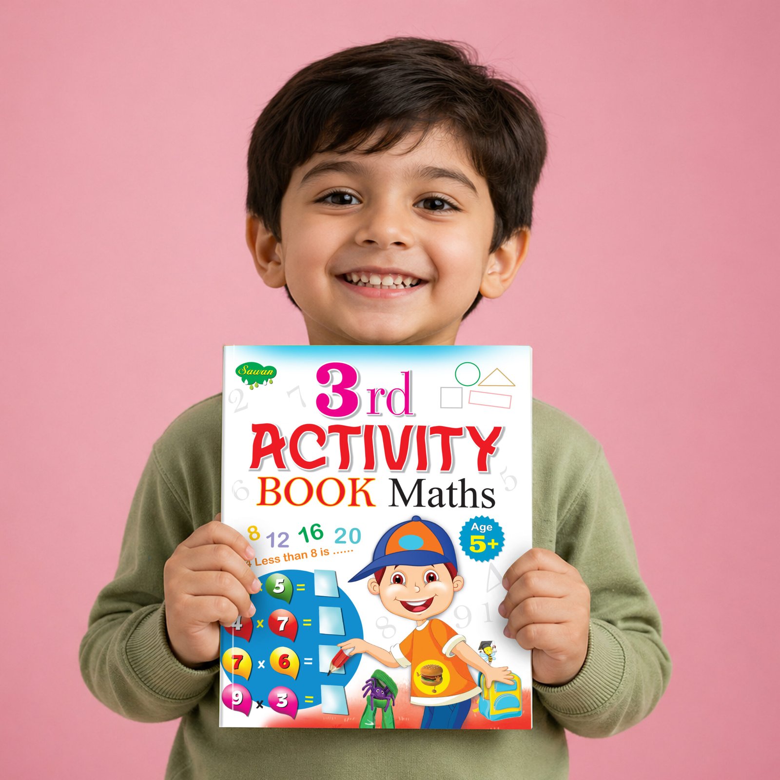 3rd Activity Book Maths (Age 5+) - Image 2
