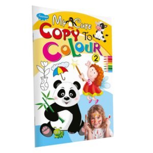 Smart Copy to Colour Colouring Practice for Kids Copy and Colour Fun Creative Colouring Pages Kids Drawing Practice Learn to Colour