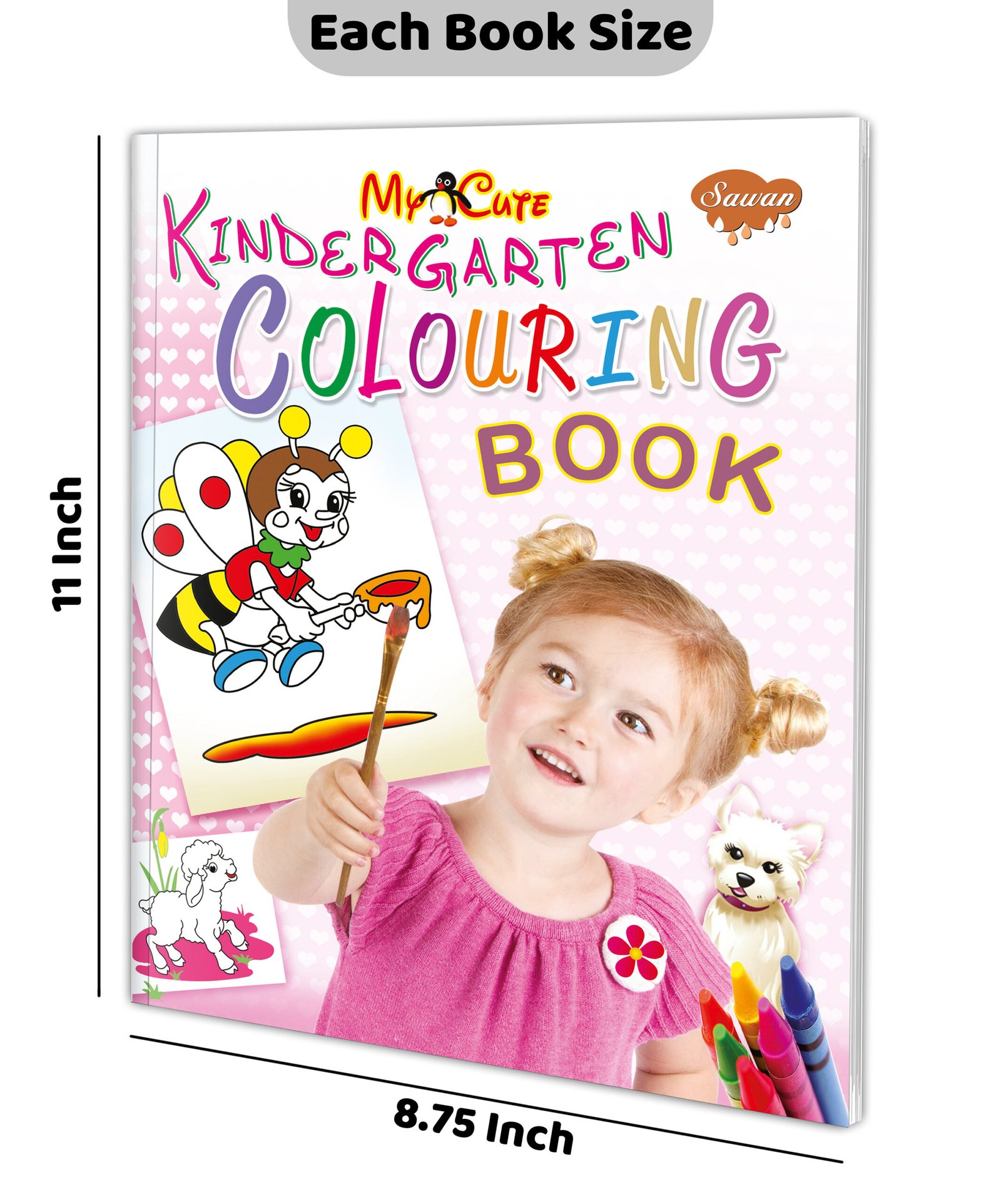 My Cute Kindergarten Colouring Book - Image 2