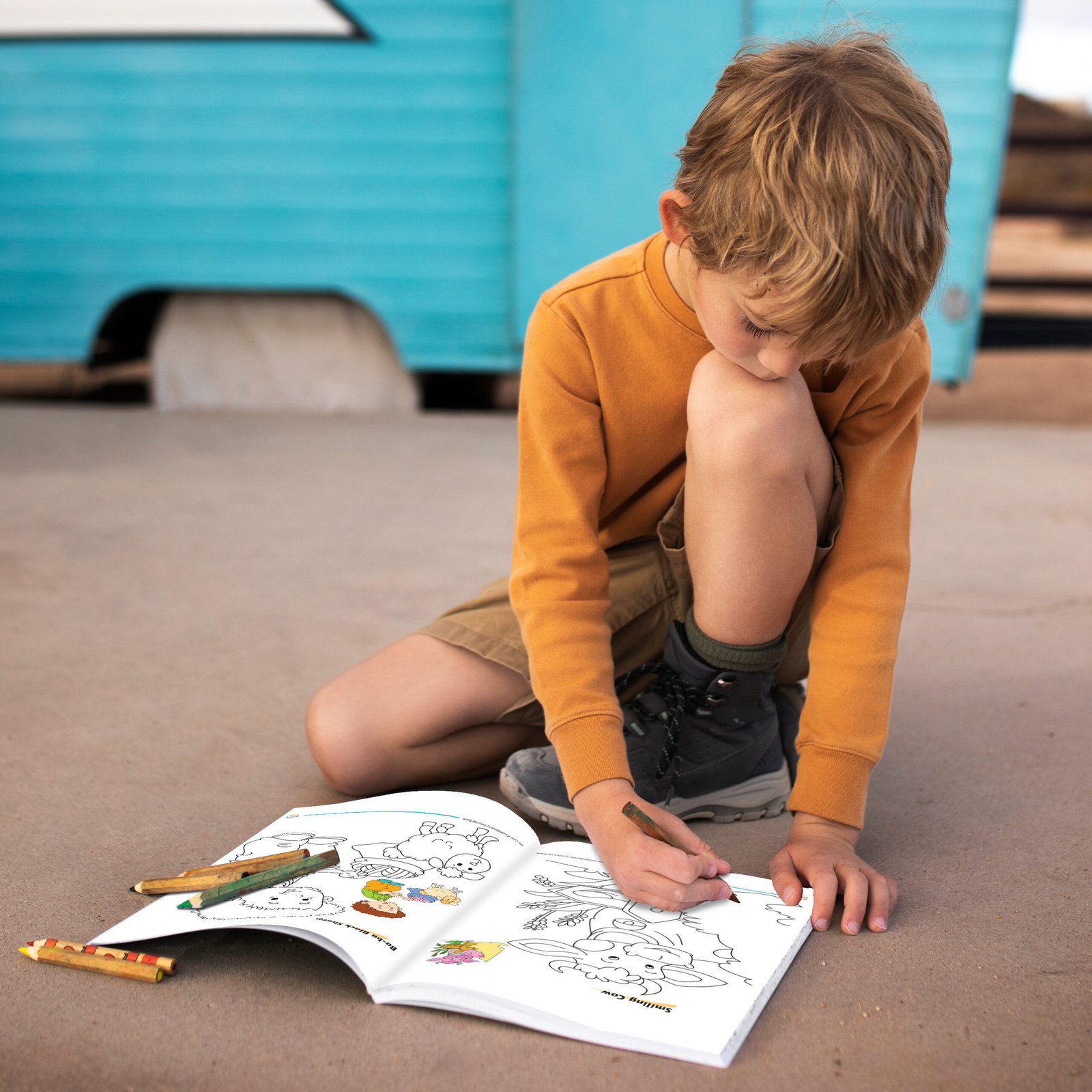 My Cute Kindergarten Colouring Book - Image 3