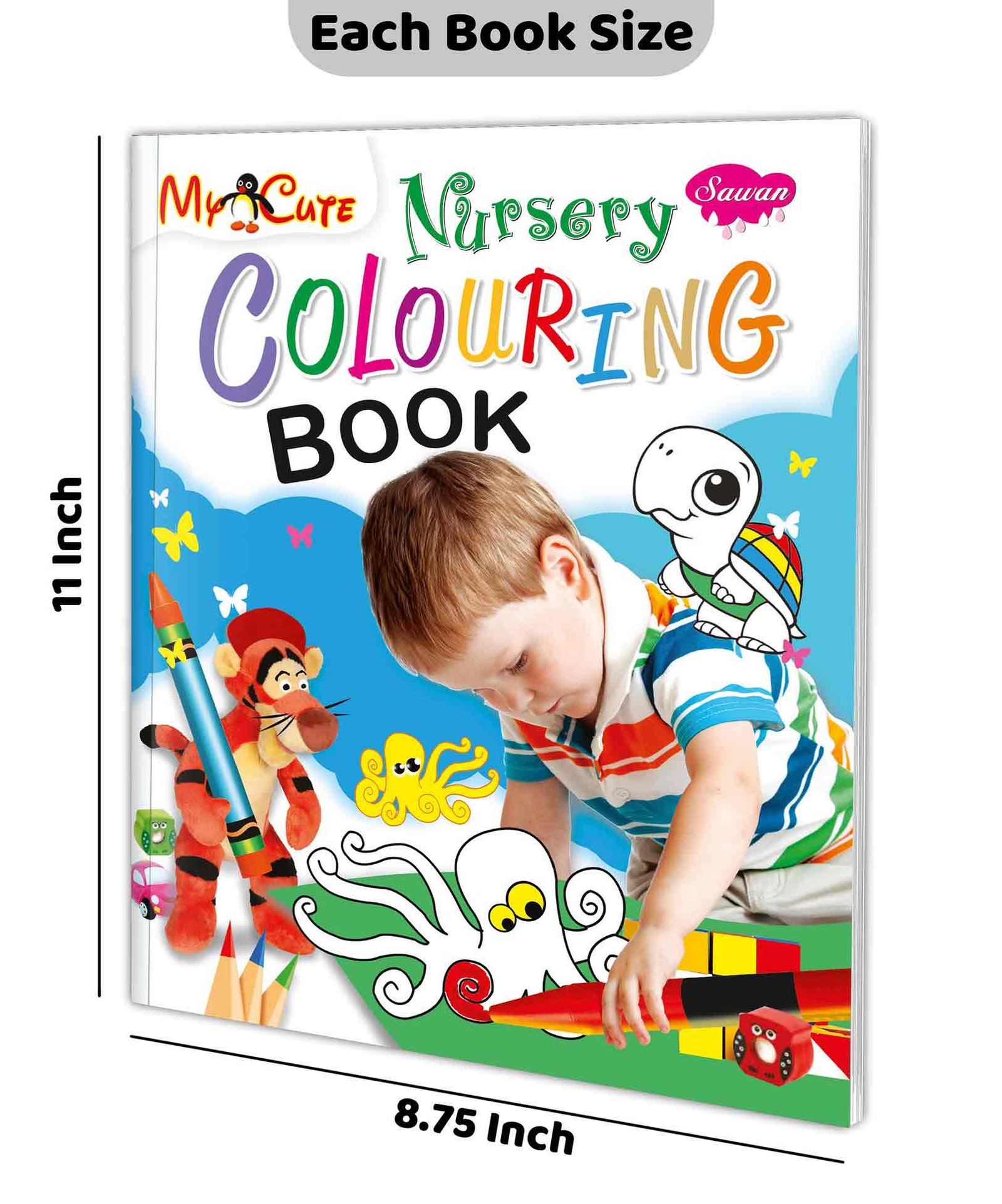 My Cute Nursery Colouring Book - Image 2