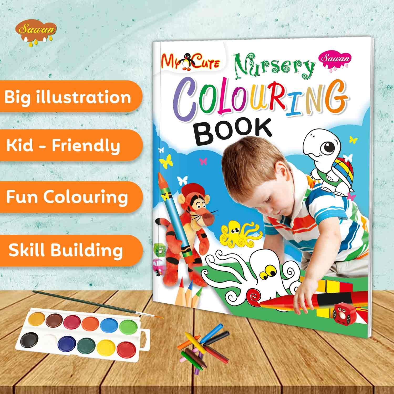 My Cute Nursery Colouring Book - Image 4