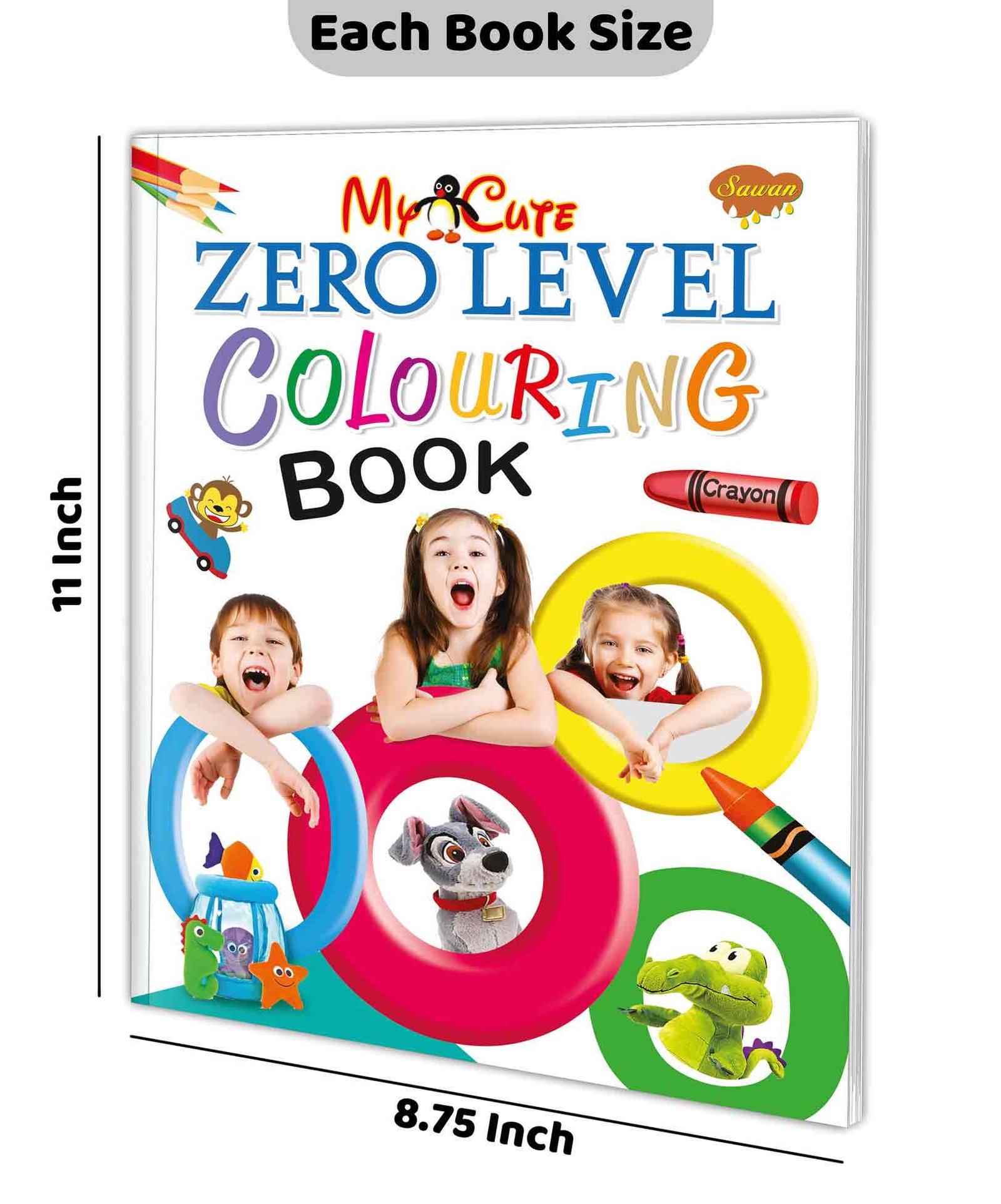 My Cute Zero Level Colouring Book - Image 2