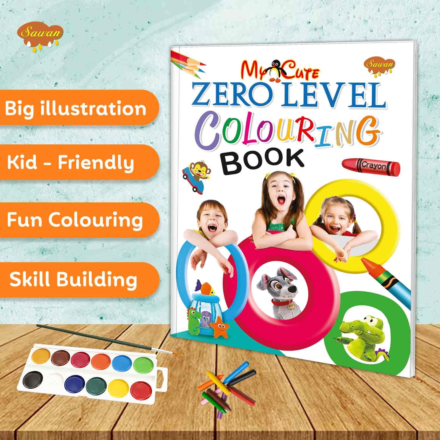 My Cute Zero Level Colouring Book - Image 4