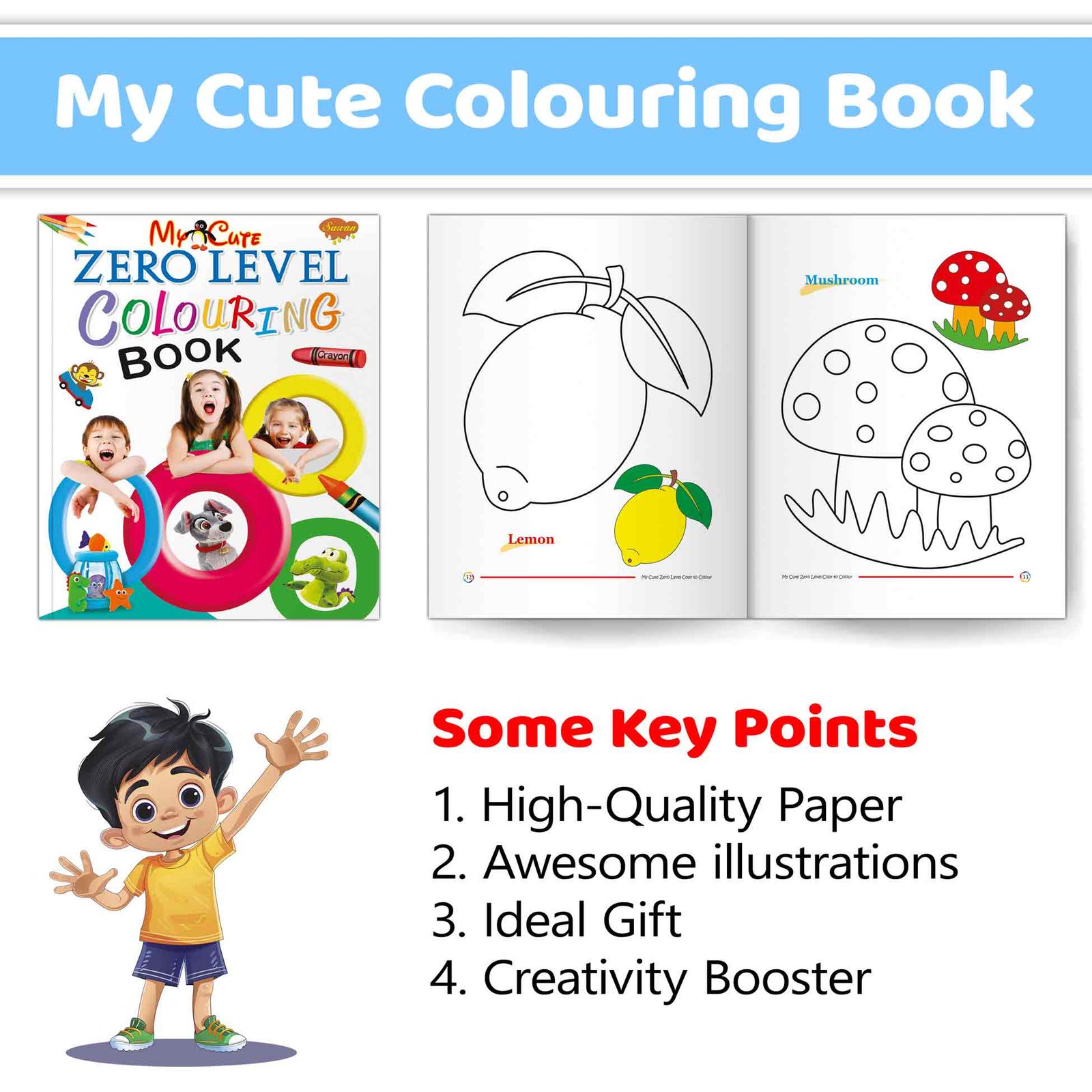My Cute Zero Level Colouring Book - Image 5