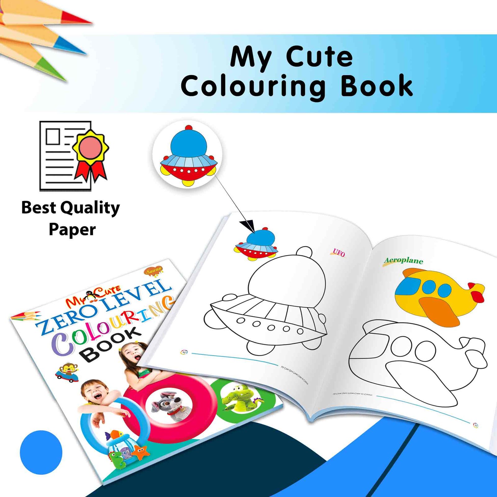 My Cute Zero Level Colouring Book - Image 6