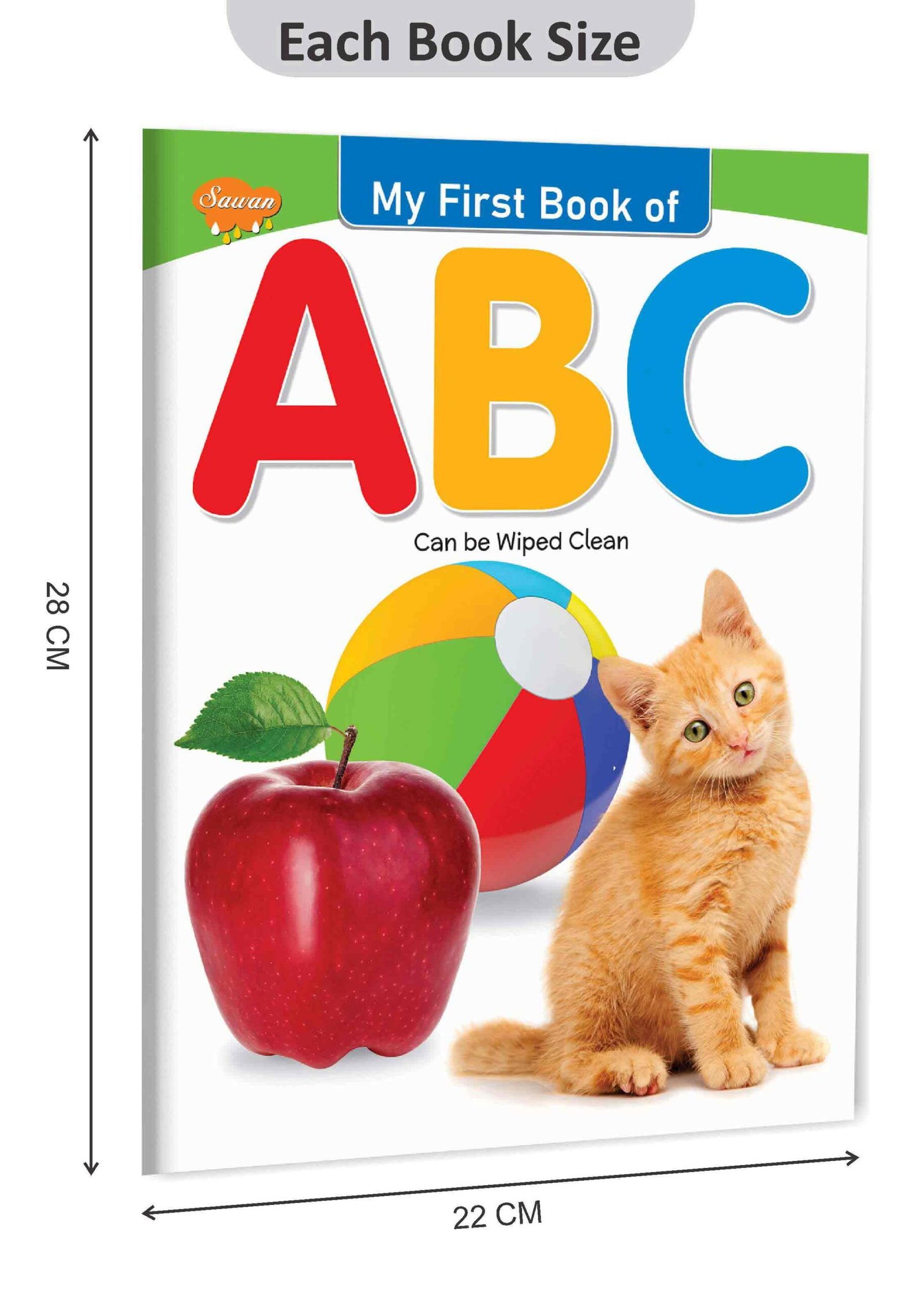 My First Book (Can be Wiped clean) |My First Book of ABC - Image 2