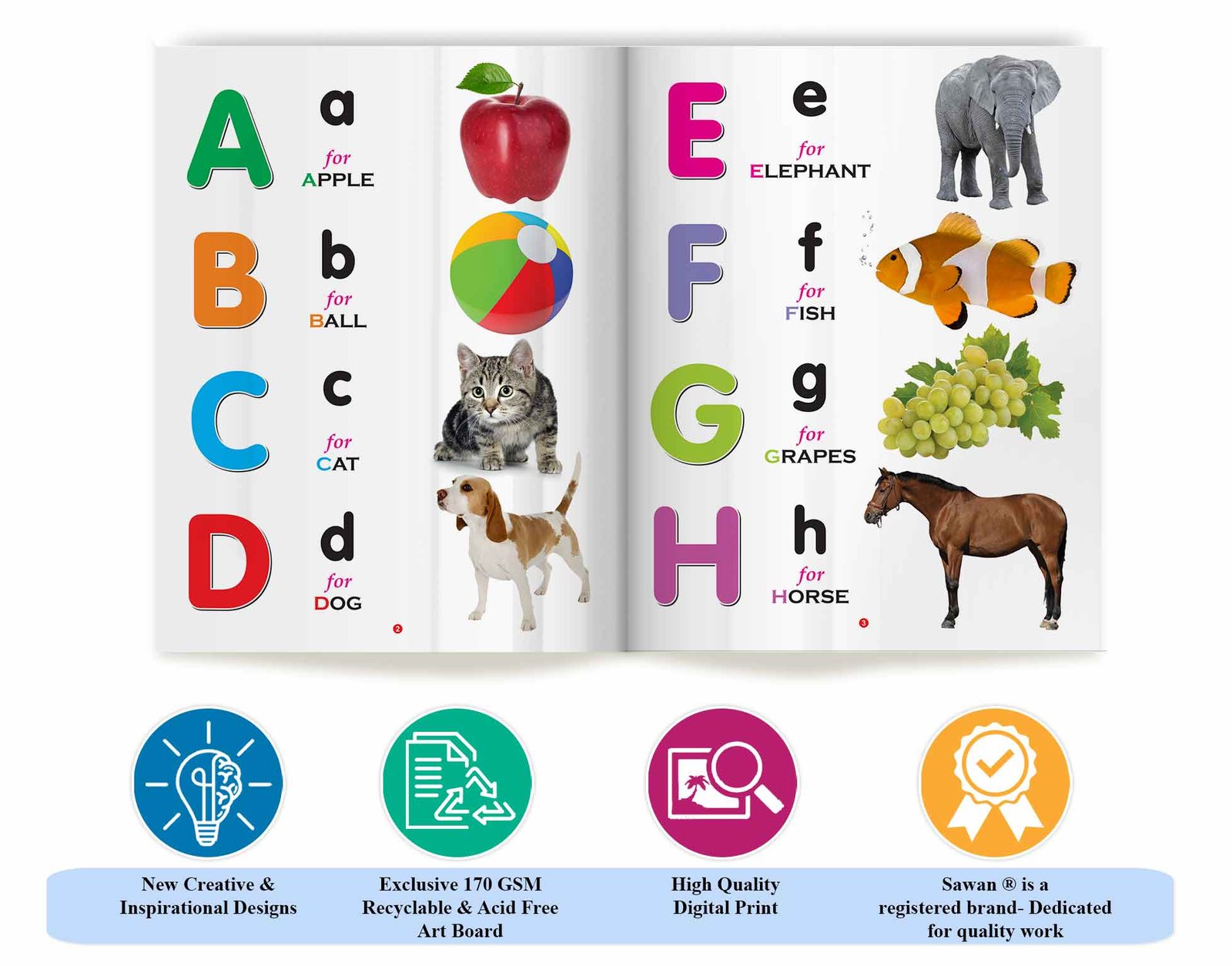My First Book (Can be Wiped clean) |My First Book of ABC - Image 4