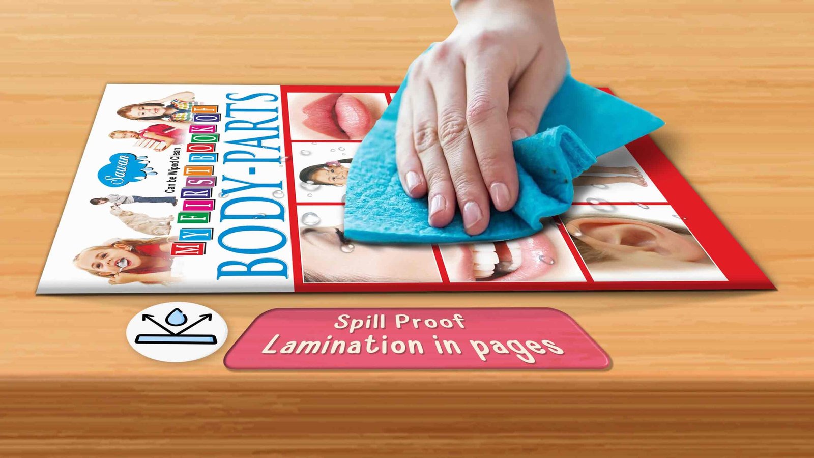 My First Book of Body Parts | My First Book (Can be Wiped Clean) - Image 6