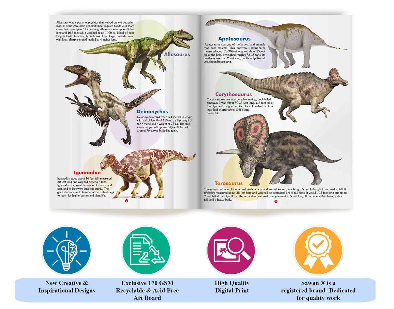 My First Book of Dinosaurs | My First Book (Can be Wiped Clean) - Image 4