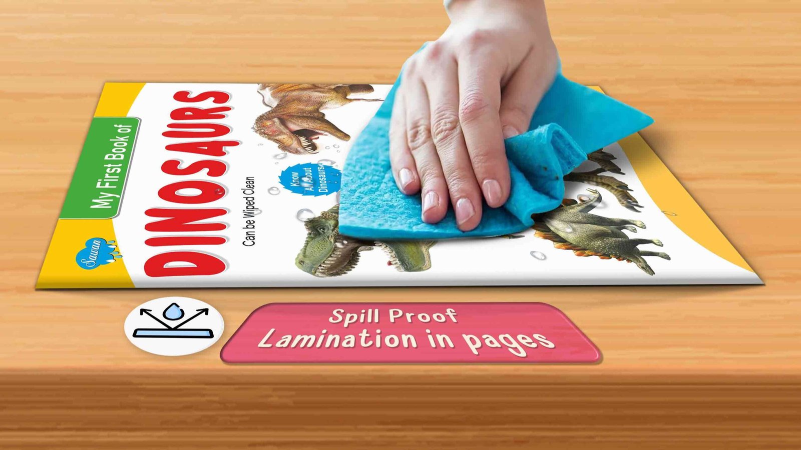 My First Book of Dinosaurs | My First Book (Can be Wiped Clean) - Image 5