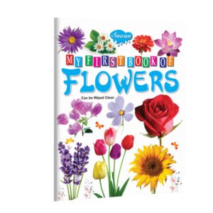 My First Flowers Wipe Clean Book Flowers Learning Book for Kids My First Flower Book My First Nature Learning Book