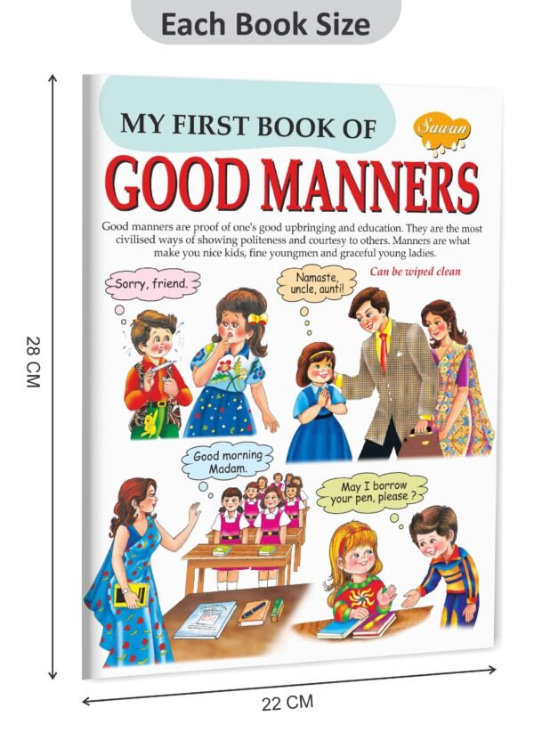 My First Book of Good Manners | My First Book (Can be Wiped Clean) - Image 2