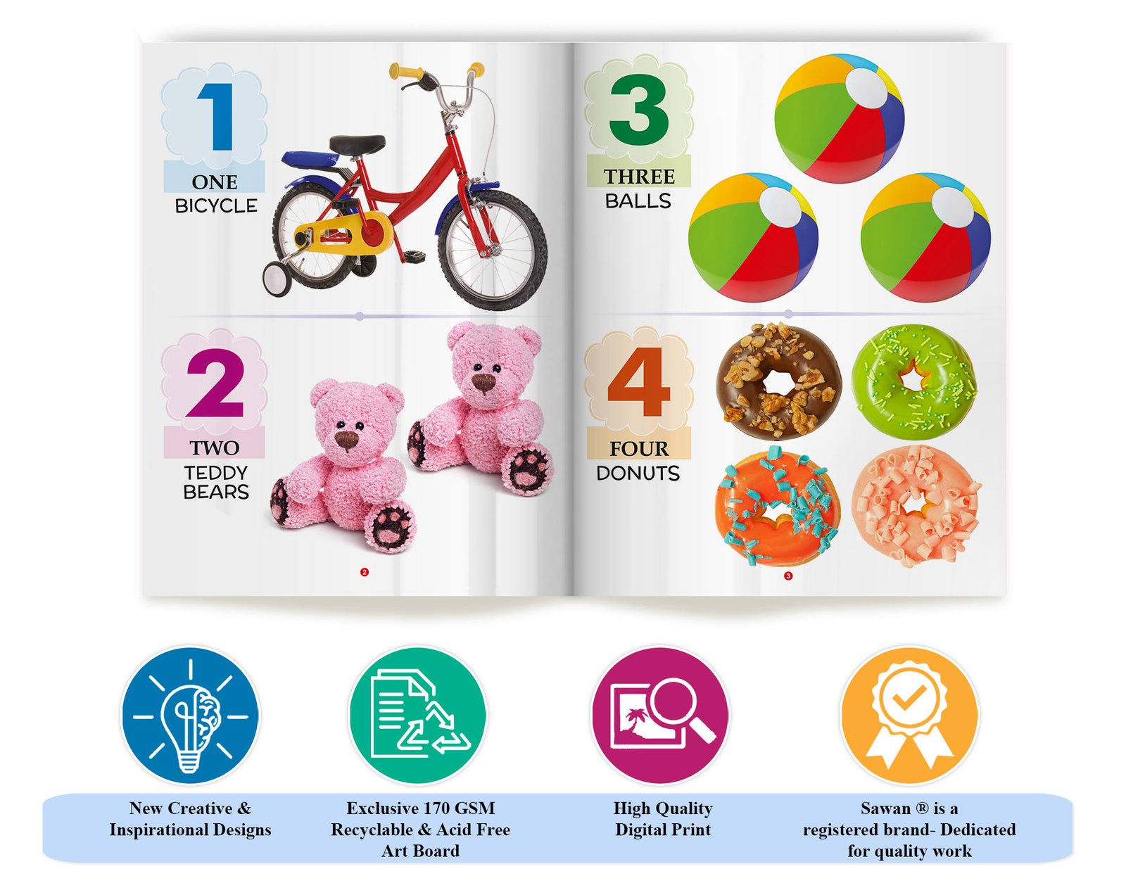 My First Book (Can be Wiped clean) |My First Book of Numbers - Image 4