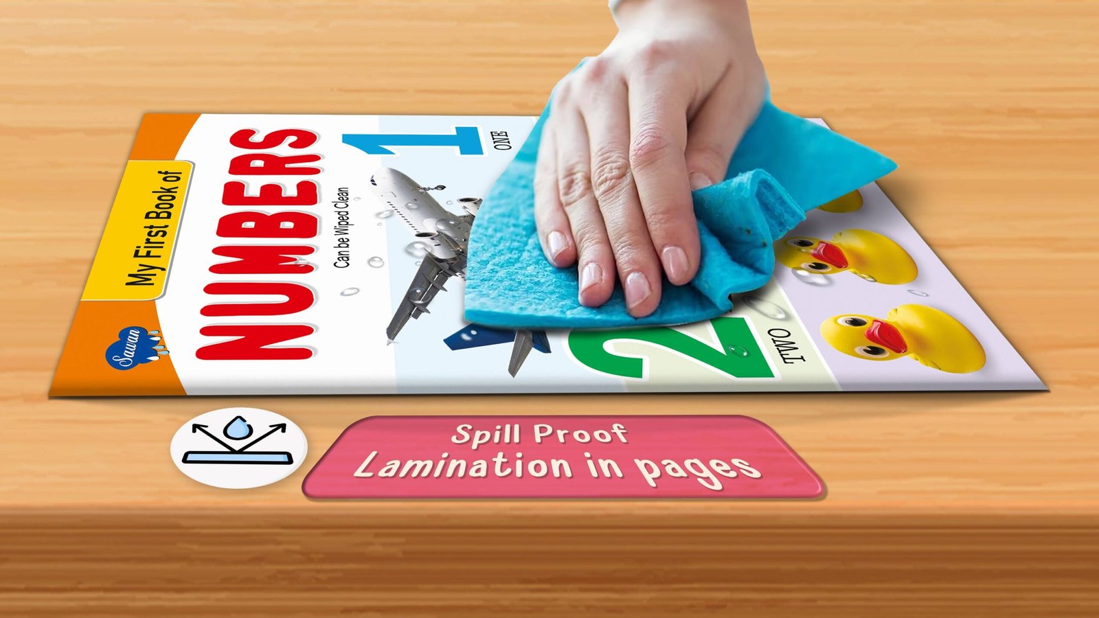 My First Book (Can be Wiped clean) |My First Book of Numbers - Image 5