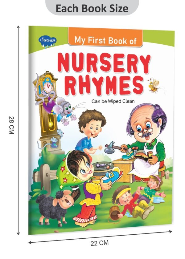 My First Book of Nursery Rhymes | My First Book (Can be Wiped Clean) - Image 2