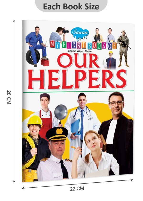 My First Book of Our Helpers | My First Book (Can be Wiped Clean) - Image 2