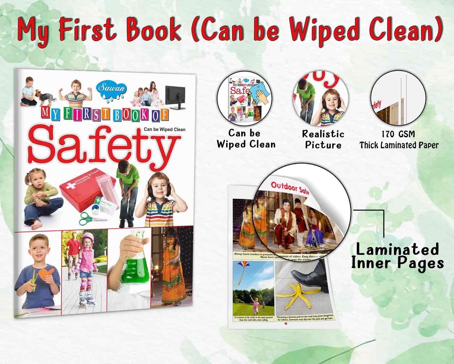 My First Book of Safety | My First Book (Can be Wiped Clean) - Image 3
