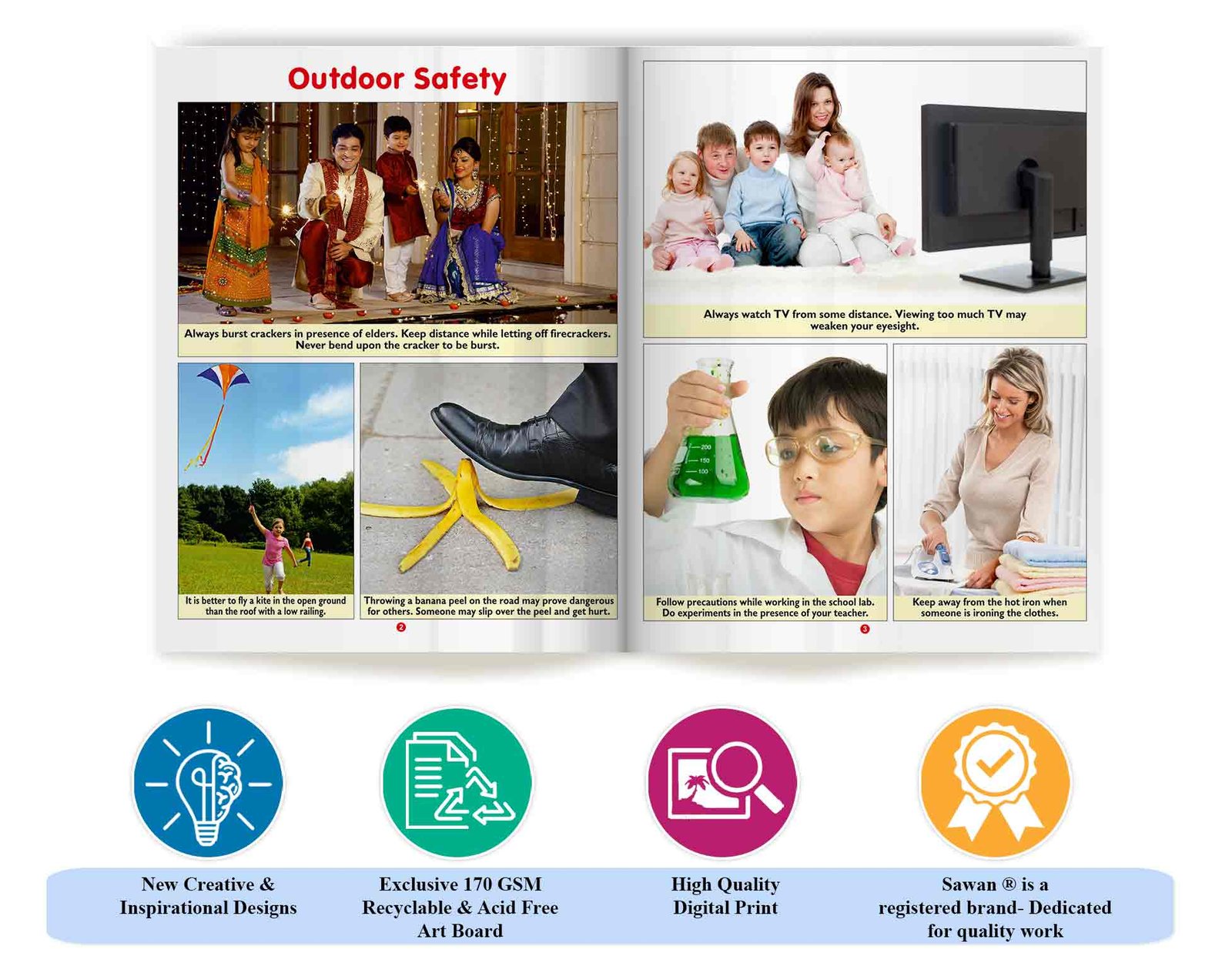 My First Book of Safety | My First Book (Can be Wiped Clean) - Image 5