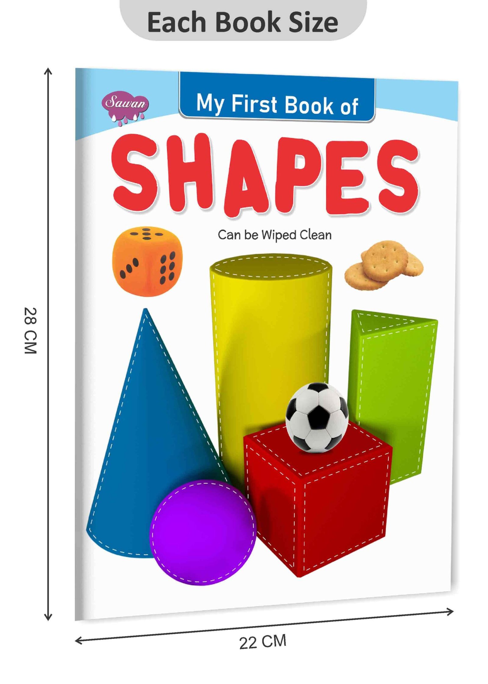 My First Book of Shapes | My First Book (Can be Wiped Clean) - Image 2