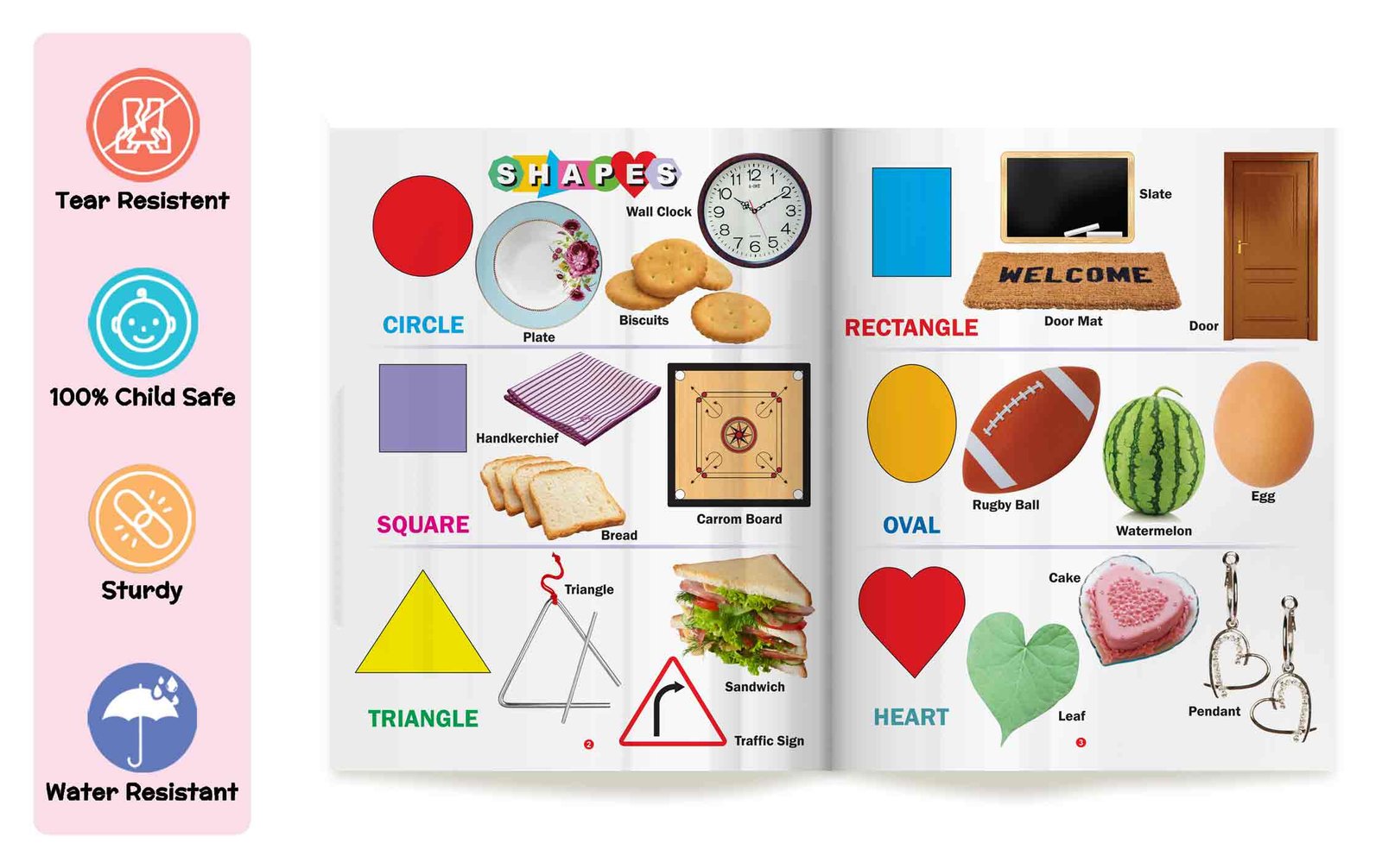 My First Book of Shapes | My First Book (Can be Wiped Clean) - Image 4