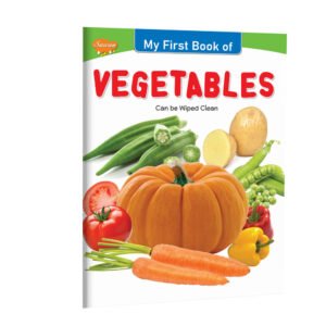 My First Vegetables Wipe Clean Book My First Food Learning Book Kids Vegetable Learning Book My First Vegetables Book