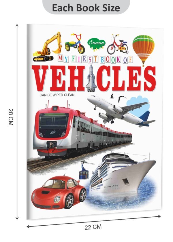 My First Book of Vehicles | My First Book (Can be Wiped Clean) - Image 2