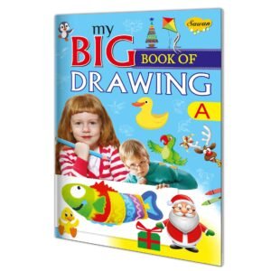 My Big Drawing and Colouring Book Jumbo Colouring Book for Kids Jumbo Drawing Activity Book Kids Drawing and Colouring Book