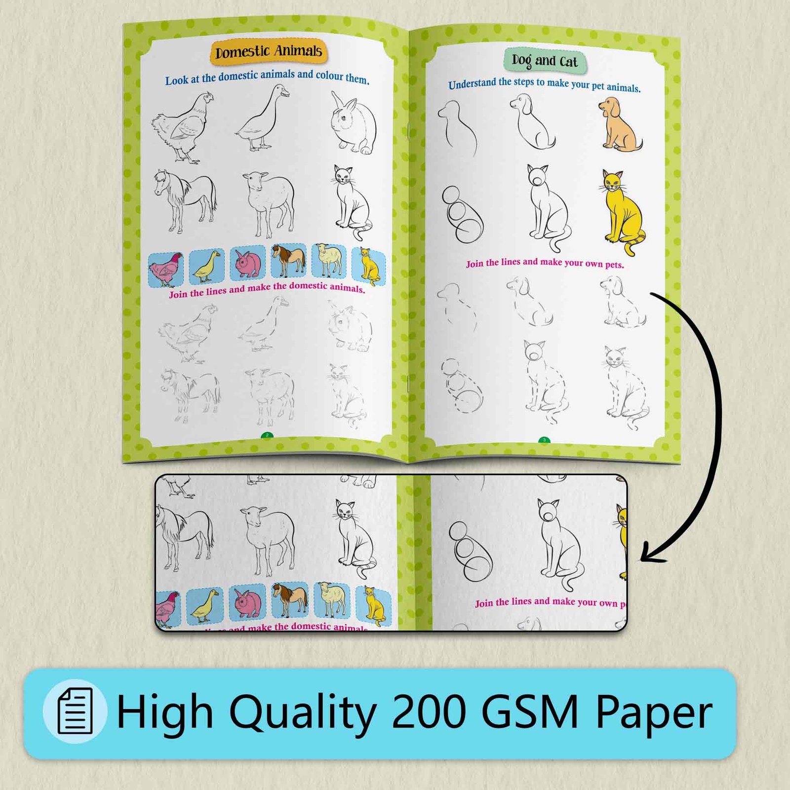 My Big Book of Drawing-B | Super Jumbo Colouring Books - Image 3