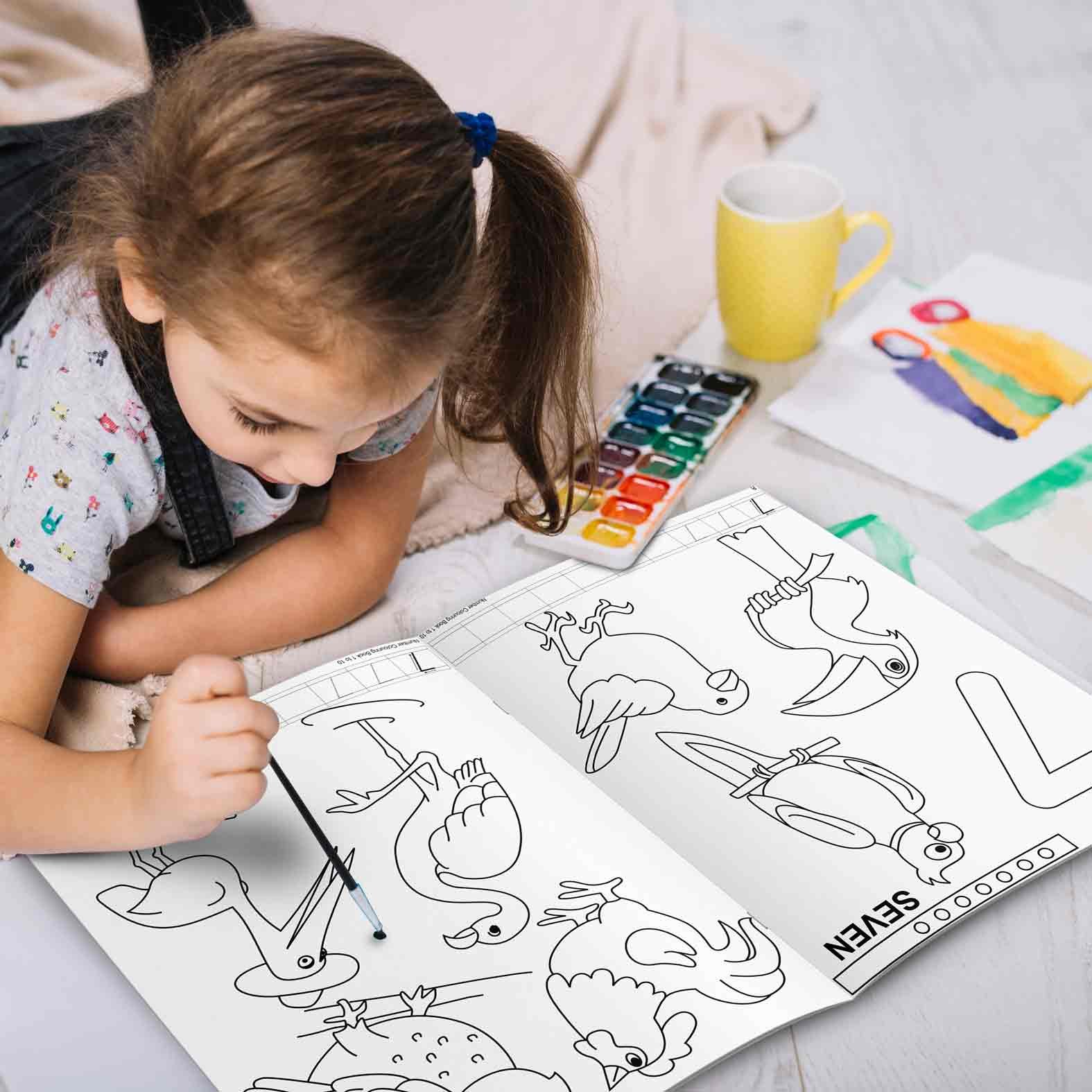 Number Colouring Book 1 to 10 - Image 12